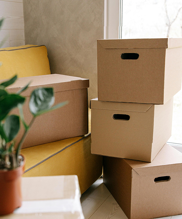 Donate clothing and other household items.